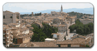 Una veduta della citt di Perugia